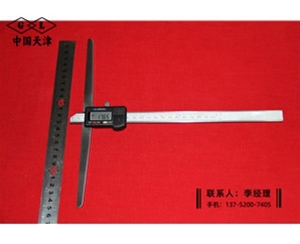 加长桥数显深度卡尺0-200×250mm